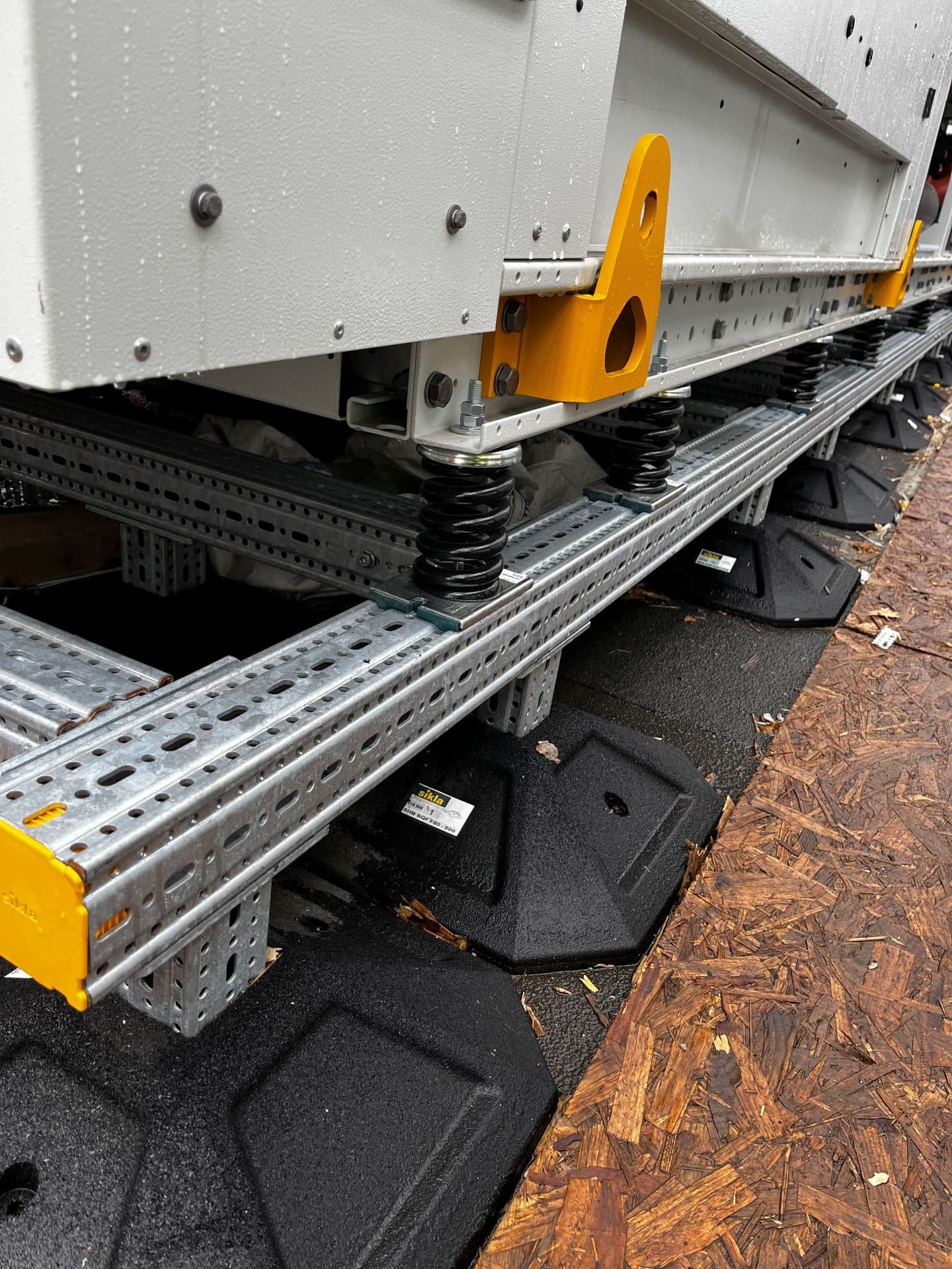 Sikla HVAC rooftop support Dublin