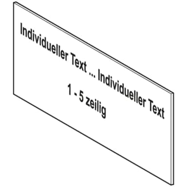 Bezeichnungsschild LOG T