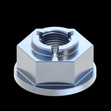 Safety Nut with flange NT SEC FL HCP